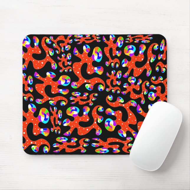 Abstracted Mouse Pad (With Mouse)