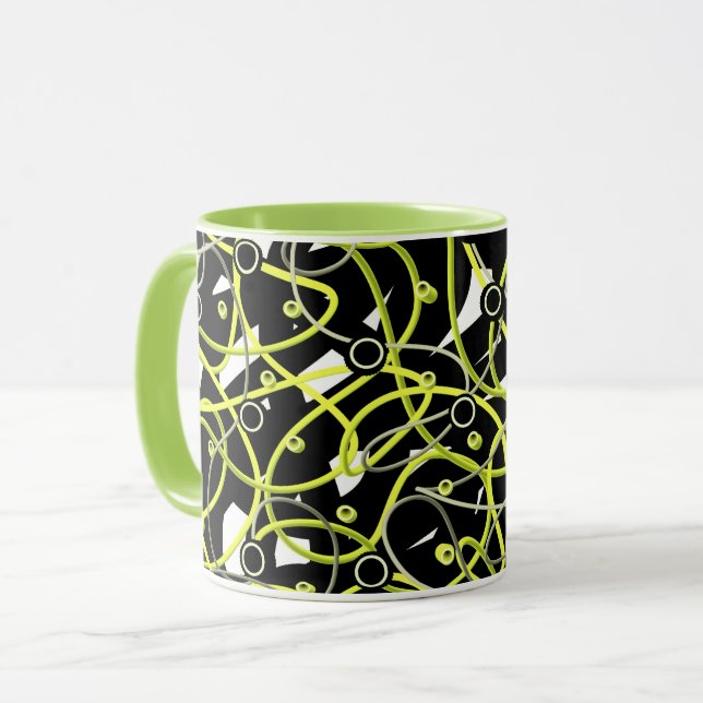 Abstracted Mug (Front Left)