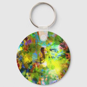 AbstractFeet Key Ring