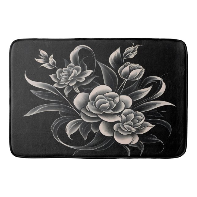 Abstraction Encapsulated Bath Mat (Front)