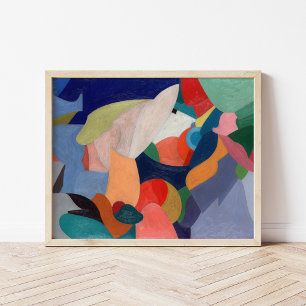 Abstraction Jay Van Everen Poster