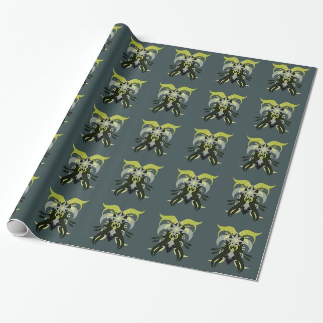 Abstraction Seven Loki Wrapping Paper (Unrolled)