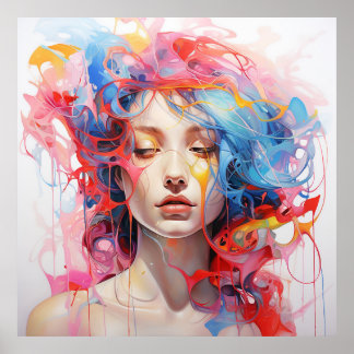 Abstractipop1 Poster