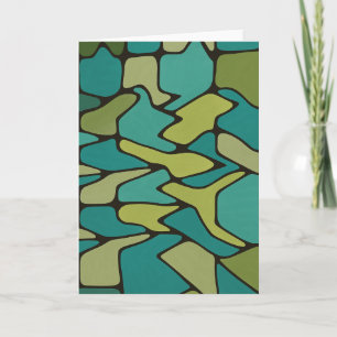 Abstractly Designed Card