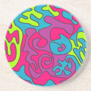 abstractwztexture coaster