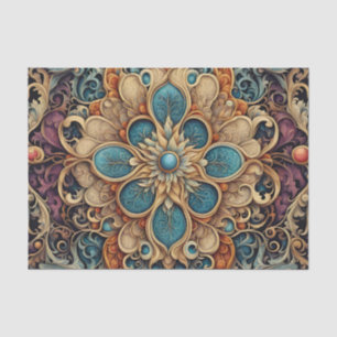 abstraktes florales Muster 7 Tissue Paper