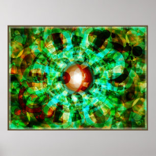 Abstrax'delic Poster