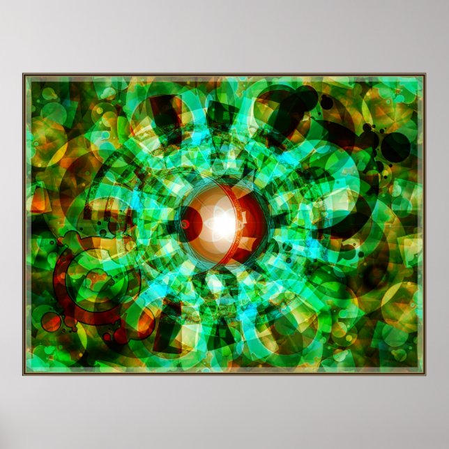 Abstrax'delic Poster (Front)