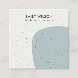 ABSTRCT CERAMIC GREY STUD EARRING DISPLAY CARD