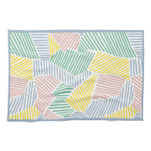 Abstruct Shape Pattern with Vibrant Colour Strokes