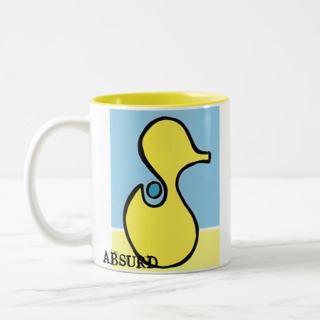 Absurd, JAGiii.com two-toned mug (Left)
