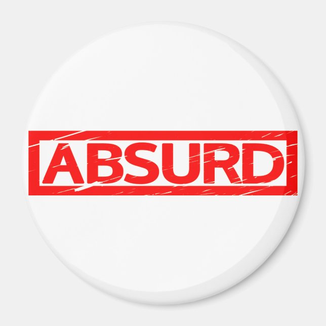 Absurd Stamp Magnet (Front)