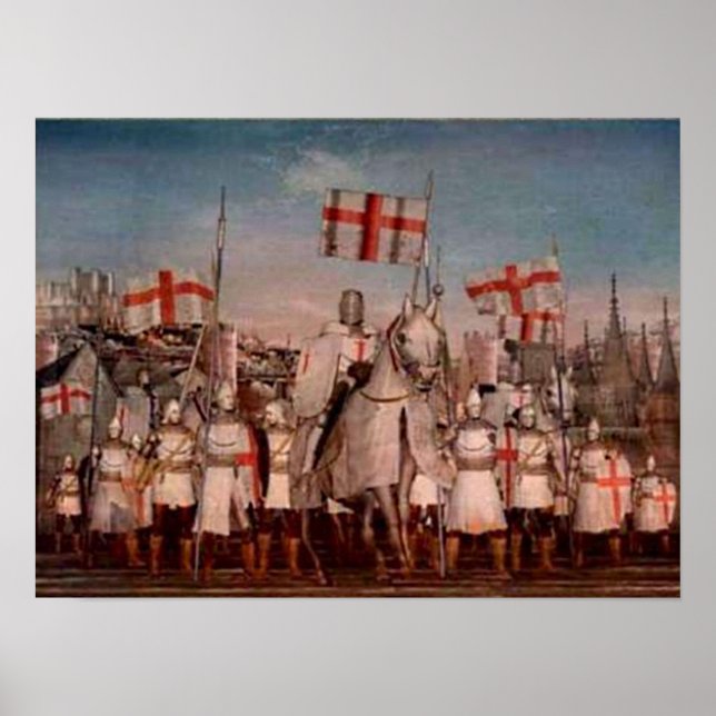 Abteilung der Tempelritter Poster (Front)