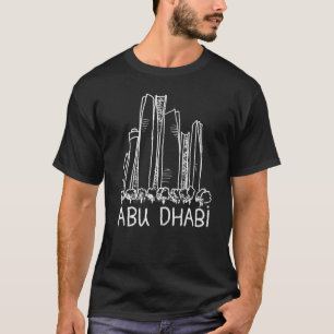 Abu Dhabi City UAE souvenir  for men women  2 T-Shirt