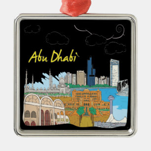 Abu Dhabi Metal Tree Decoration