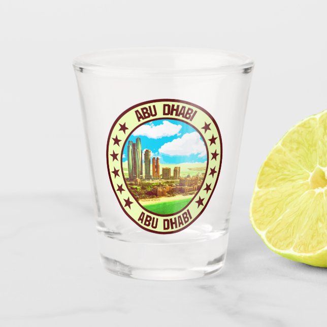 Abu Dhabi                                          Shot Glass (Front)