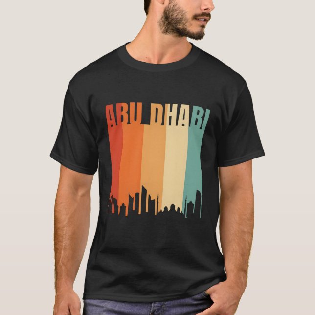 Abu Dhabi Skyline T-Shirt (Front)