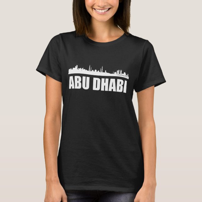 Abu Dhabi Skyline T-Shirt (Front)