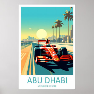 Abu Dhabi Travel Print Wall Abu Dhabi Circuit