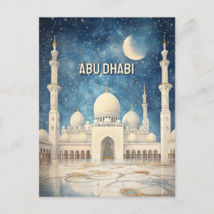 Abu Dhabi United Arab Emirates Postcard