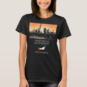 abu dhabi united arab emirates Skyline Vacation So T-Shirt