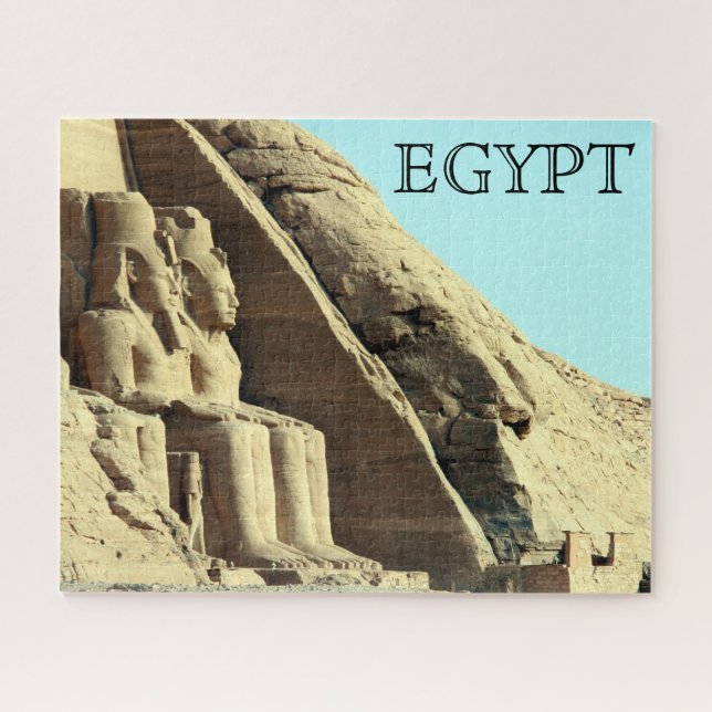 abu pharaohs simbel jigsaw puzzle (Horizontal)