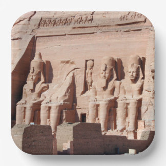 Abu Simbel 001 Paper Plate