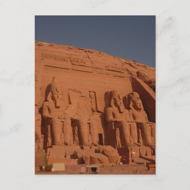 abu simbel kings postcard (Front)