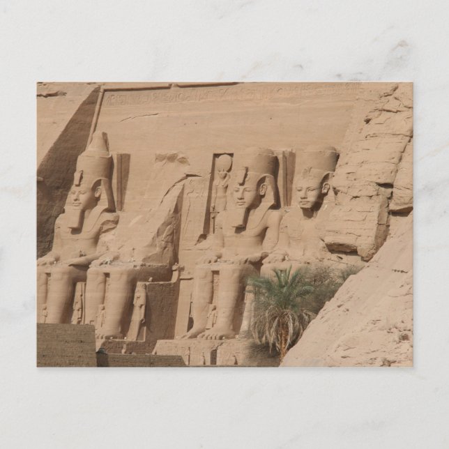 abu simbel kings postcard (Front)