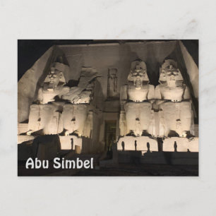 Abu Simbel Postcard