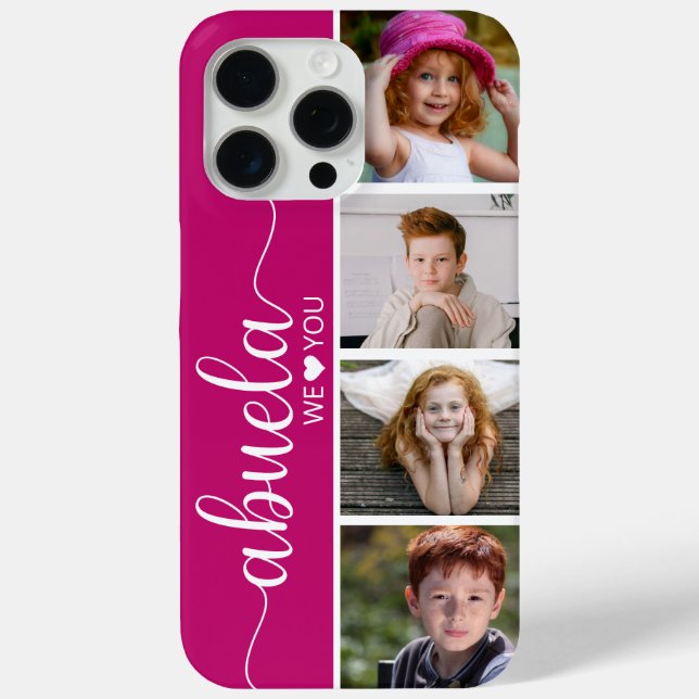 Abuela 4 Photo Case-Mate iPhone Case (Back)