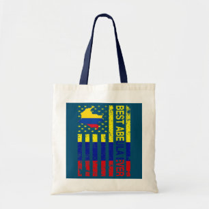 Abuela Colombian Grandma Colombia USA American Tote Bag