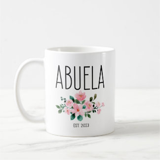Abuela Est 2023, Abuelos Announcement Spanish Coffee Mug