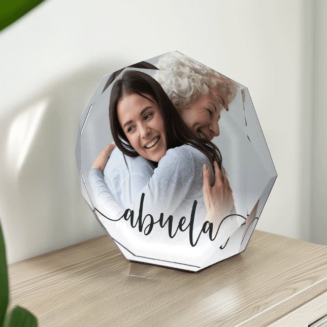 Abuela Grandma Script Overlay Photo Block (Creator Uploaded)