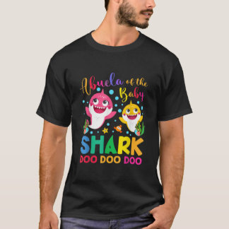 Abuela Of The Baby Shark Birthday Abuela Shark  T-Shirt