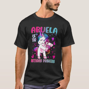 Abuela of the Birthday Princess Girl Dabbing Unico T-Shirt