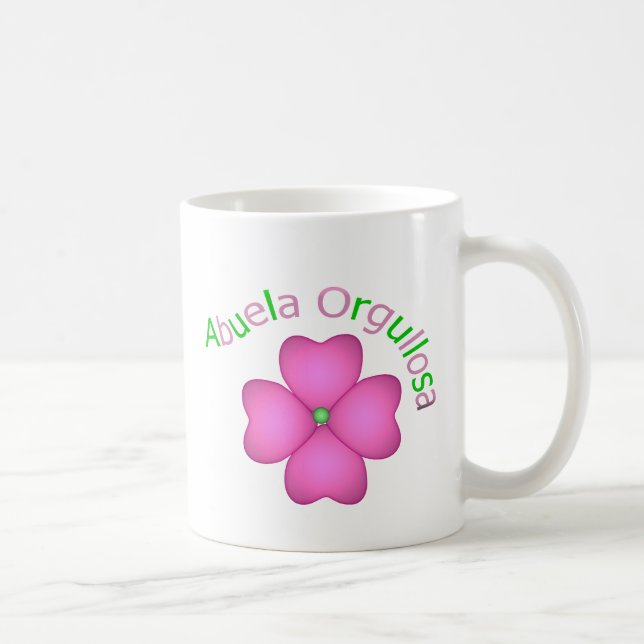 Abuela Orgullosa Coffee Mug (Right)
