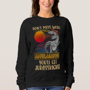 Abuela Rex Dinosaurs Mummy Saurus Sweatshirt