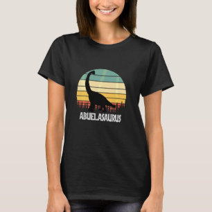 Abuelasaurus Abuela Saurus Abuela Dinosaur T-Shirt