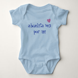 Abuelita Ven Por Mi Baby Romper Jumper Baby Bodysuit