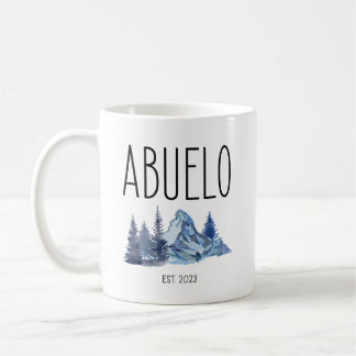  Abuelo Est 2023, Regalos Para Abuelo Spanish Coffee Mug