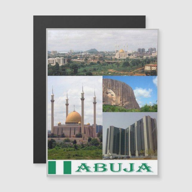 Abuja - Nigeria - Mosaic - (Front/Back)