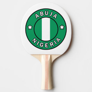 Abuja Nigeria Ping Pong Paddle