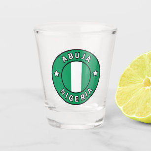 Abuja Nigeria Shot Glass