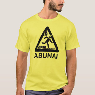 Abunai Shirt, Clear Logo T-Shirt