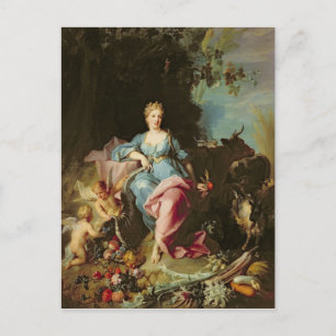 Abundance, 1719 postcard