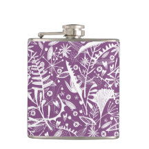 Abundance Botanical Berry Floral Flask