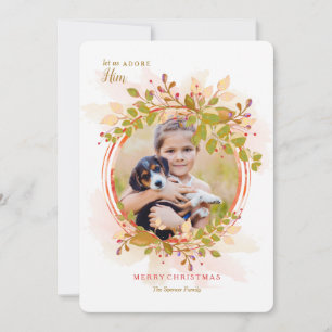 Abundance Holiday Photo Card