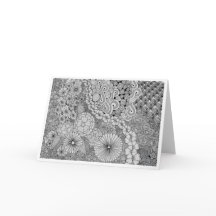 Abundance in Bloom – Colorable Note Cards