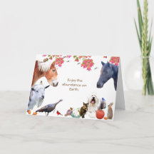 Abundance of Earth:HappyThanksgiving  Holiday Card